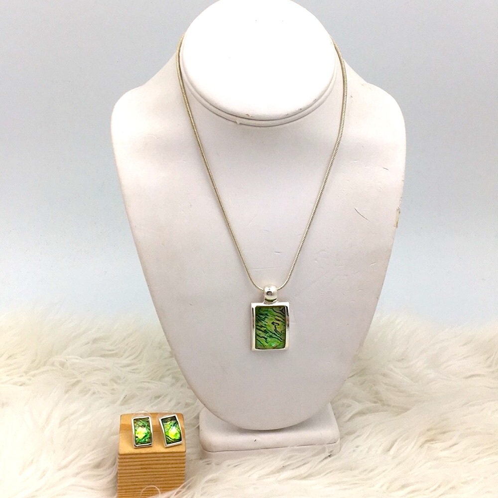 KC Jewelry 3D Rectangle Bundle Set